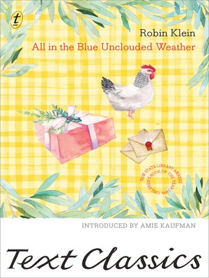 cover image of All in the Blue Unclouded Weather